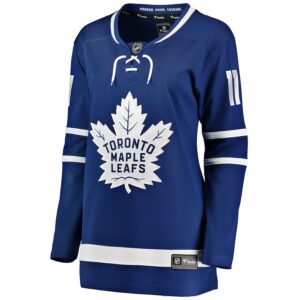 Max Domi Toronto Maple Leafs Jersey4u Women's Home Breakaway Player Jersey - Blue photo 2 Jersey4u