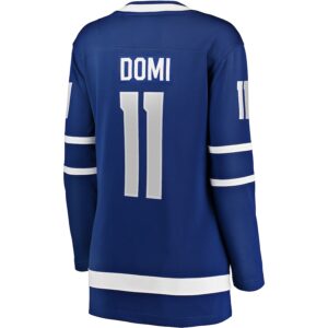 Max Domi Toronto Maple Leafs Jersey4u Women's Home Breakaway Player Jersey - Blue photo 3 Jersey4u