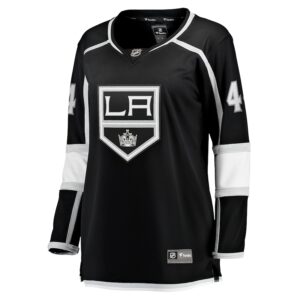 Mikey Anderson Los Angeles Kings Jersey4u Women's Home Breakaway Player Jersey - Black photo 2 Jersey4u