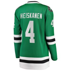 Miro Heiskanen Dallas Stars Jersey4u Women's Home Breakaway Player Jersey - Kelly Green photo 3 Jersey4u