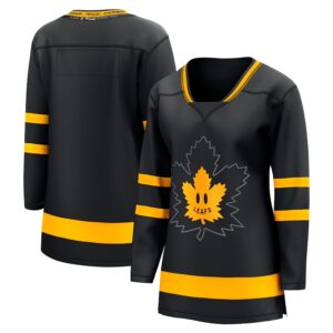 Mitchell Marner Toronto Maple Leafs Jersey4u Women's Alternate Premier Breakaway Reversible Player Jersey - Black photo 2 Jersey4u