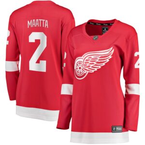 Olli Maatta Detroit Red Wings Jersey4u Women's Home Breakaway Player Jersey - Red photo 1 Jersey4u