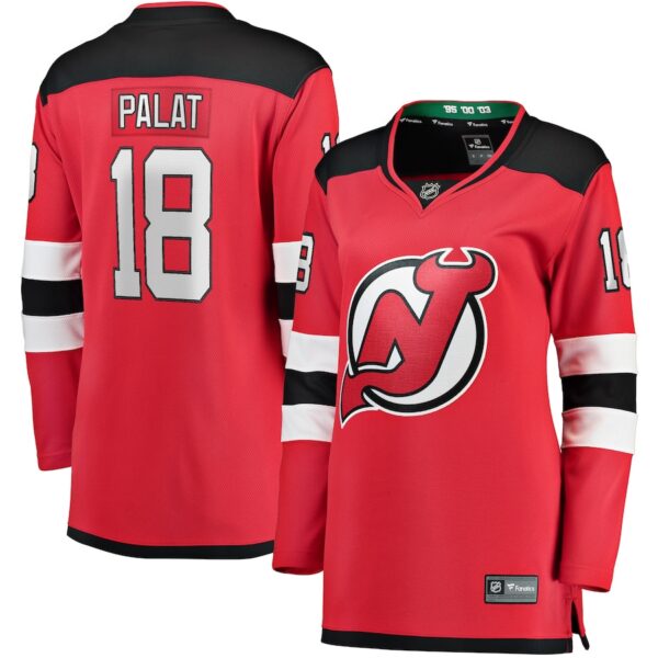 Ondrej Palat New Jersey Devils Jersey4u Women's Home Breakaway Player Jersey - Red photo 1 Jersey4u