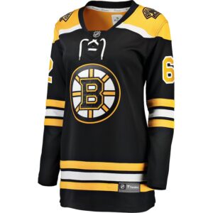 Oskar Steen Boston Bruins Jersey4u Women's Home Breakaway Player Jersey - Black photo 2 Jersey4u