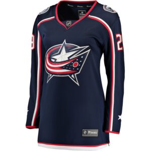 Patrik Laine Columbus Blue Jackets Jersey4u Women's Home Breakaway Jersey - Navy photo 2 Jersey4u