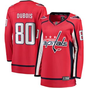 Pierre-Luc Dubois Washington Capitals Jersey4u Women's Home Premier Breakaway Player Jersey - Red photo 1 Jersey4u