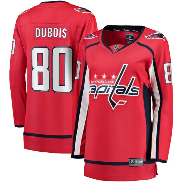 Pierre-Luc Dubois Washington Capitals Jersey4u Women's Home Premier Breakaway Player Jersey - Red photo 1 Jersey4u