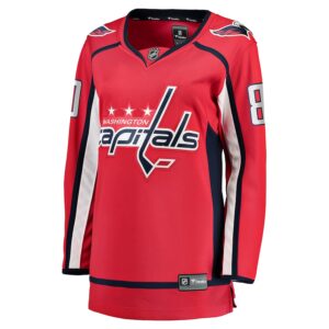 Pierre-Luc Dubois Washington Capitals Jersey4u Women's Home Premier Breakaway Player Jersey - Red photo 2 Jersey4u