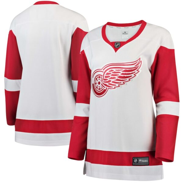Detroit Red Wings Jersey4u Women's Away Breakaway Jersey - White photo 1 Jersey4u