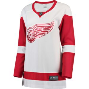 Detroit Red Wings Jersey4u Women's Away Breakaway Jersey - White photo 2 Jersey4u
