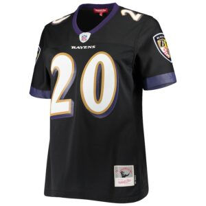 Ed Reed Baltimore Ravens Mitchell & Ness Women's Legacy Jersey4u Team Jersey - Black photo 2 Jersey4u