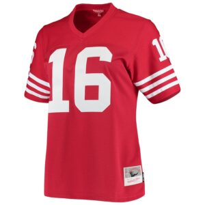 Joe Montana San Francisco 49ers Mitchell & Ness Women's 1990 Legacy Jersey4u Jersey - Scarlet photo 2 Jersey4u