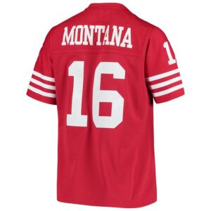 Joe Montana San Francisco 49ers Mitchell & Ness Women's 1990 Legacy Jersey4u Jersey - Scarlet photo 3 Jersey4u