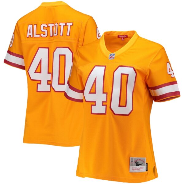 Mike Alstott Tampa Bay Buccaneers Mitchell & Ness Women's Legacy Jersey4u Player Jersey - Orange photo 1 Jersey4u
