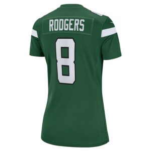 Aaron Rodgers New York Jets Nike Women's Player Jersey - Green photo 3 Jersey4u