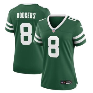 Aaron Rodgers New York Jets Nike Women's Game Jersey - Legacy Green photo 1 Jersey4u