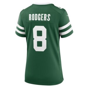 Aaron Rodgers New York Jets Nike Women's Game Jersey - Legacy Green photo 3 Jersey4u