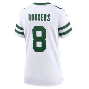Aaron Rodgers New York Jets Nike Women's Game Jersey  - Legacy White photo 3 Jersey4u