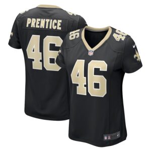 Adam Prentice New Orleans Saints Nike Women's Game Player Jersey - Black photo 1 Jersey4u