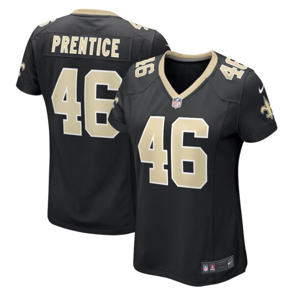 Adam Prentice New Orleans Saints Nike Women's Game Player Jersey - Black photo 1 Jersey4u