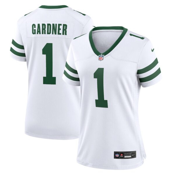 Ahmad Sauce Gardner New York Jets Nike Women's Game Jersey - Legacy White photo 1 Jersey4u