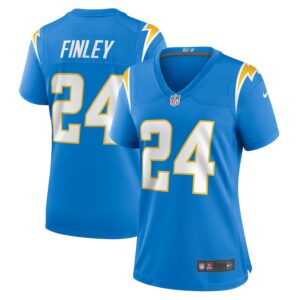AJ Finley Los Angeles Chargers Nike Women's Team Game Jersey -  Powder Blue photo 1 Jersey4u