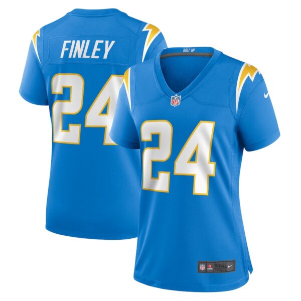 AJ Finley Los Angeles Chargers Nike Women's Team Game Jersey -  Powder Blue photo 1 Jersey4u