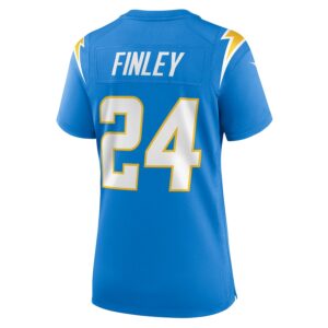 AJ Finley Los Angeles Chargers Nike Women's Team Game Jersey -  Powder Blue photo 3 Jersey4u