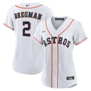Alex Bregman Houston Astros Nike Women's Home Jersey4u Player Jersey - White photo 1 Jersey4u