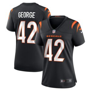 Allan George Cincinnati Bengals Nike Women's Game Player Jersey - Black photo 1 Jersey4u