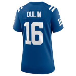 Ashton Dulin Indianapolis Colts Nike Women's Game Jersey - Royal photo 3 Jersey4u