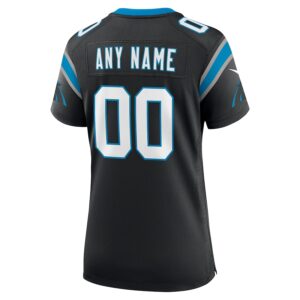 Carolina Panthers Nike Women's Custom Game Jersey - Black photo 3 Jersey4u