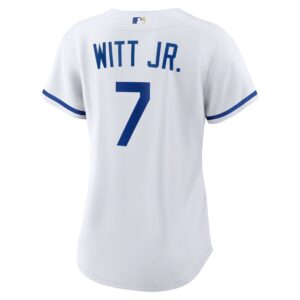 Bobby Witt Jr. Kansas City Royals Nike Women's Home Jersey4u Player Jersey - White photo 3 Jersey4u