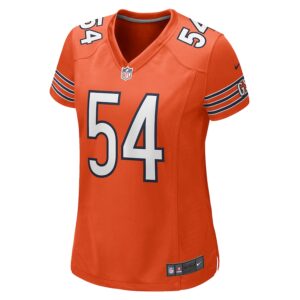 Brian Urlacher Chicago Bears Nike Women's Retired Player Jersey - Orange photo 2 Jersey4u