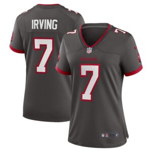 Bucky Irving Tampa Bay Buccaneers Nike Women's Alternate Game Jersey -  Pewter photo 1 Jersey4u