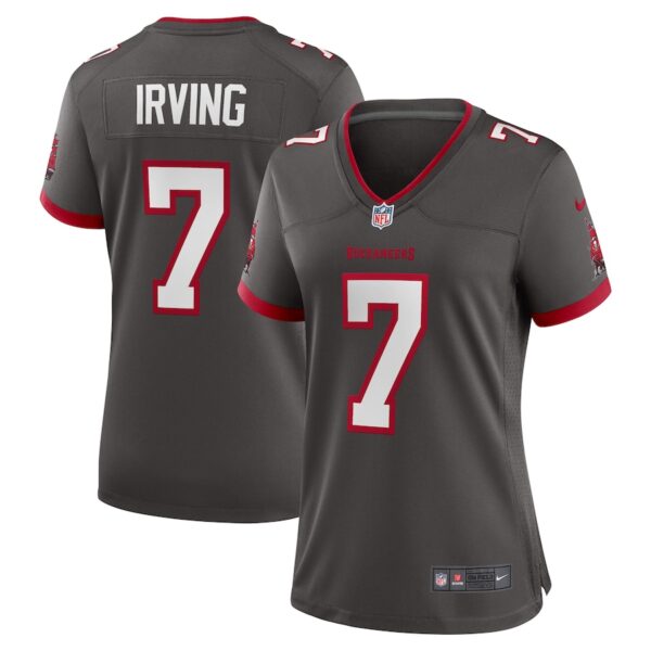 Bucky Irving Tampa Bay Buccaneers Nike Women's Alternate Game Jersey -  Pewter photo 1 Jersey4u