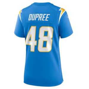 Bud Dupree Los Angeles Chargers Nike Women's Team Game Jersey -  Powder Blue photo 3 Jersey4u