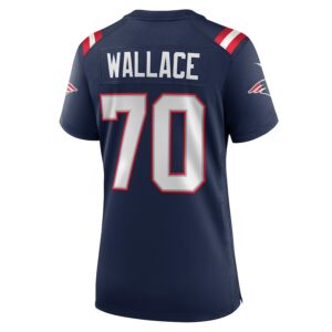 Caedan Wallace New England Patriots Nike Women's  Game Jersey -  Navy photo 3 Jersey4u