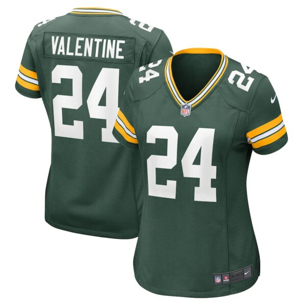 Carrington Valentine Green Bay Packers Nike Women's  Game Jersey -  Green photo 1 Jersey4u