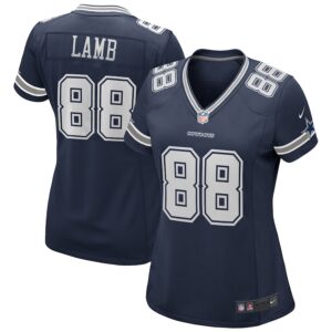 CeeDee Lamb Dallas Cowboys Nike Women's Game Jersey - Navy photo 1 Jersey4u