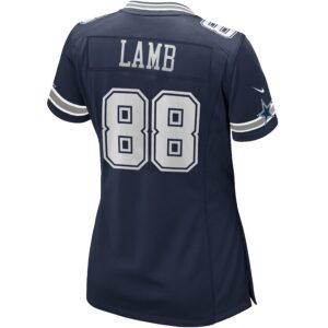 CeeDee Lamb Dallas Cowboys Nike Women's Game Jersey - Navy photo 3 Jersey4u