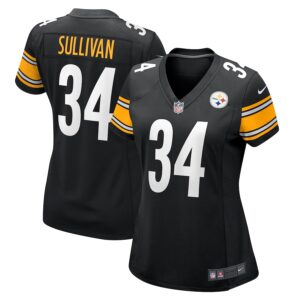 Chandon Sullivan Pittsburgh Steelers Nike Women's  Game Jersey -  Black photo 1 Jersey4u