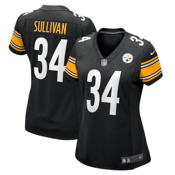 Chandon Sullivan Pittsburgh Steelers Nike Women's  Game Jersey -  Black photo 1 Jersey4u