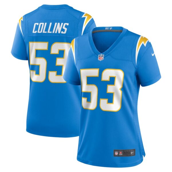 Chris Collins Los Angeles Chargers Nike Women's Team Game Jersey -  Powder Blue photo 1 Jersey4u