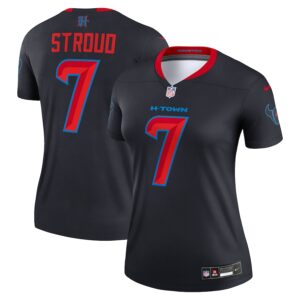 C.J. Stroud Houston Texans Nike Women's Alternate Legend Player Performance Top -  Navy photo 1 Jersey4u