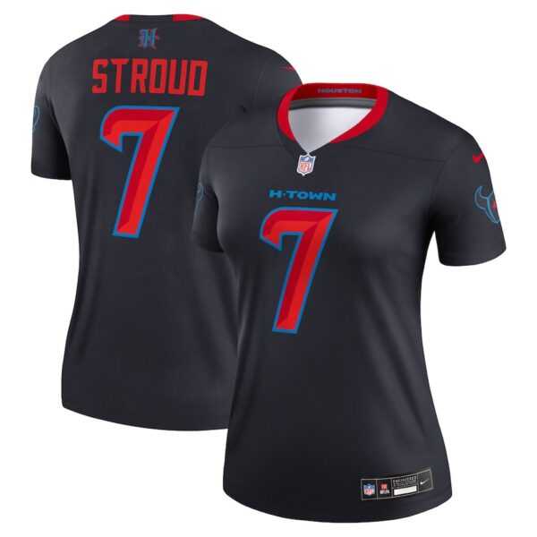 C.J. Stroud Houston Texans Nike Women's Alternate Legend Player Performance Top -  Navy photo 1 Jersey4u