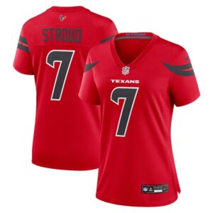 C.J. Stroud Houston Texans Nike Women's Alternate Game Jersey - Red photo 1 Jersey4u