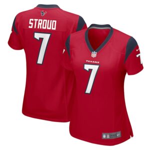 C.J. Stroud Houston Texans Nike Women's Game Jersey - Red photo 1 Jersey4u