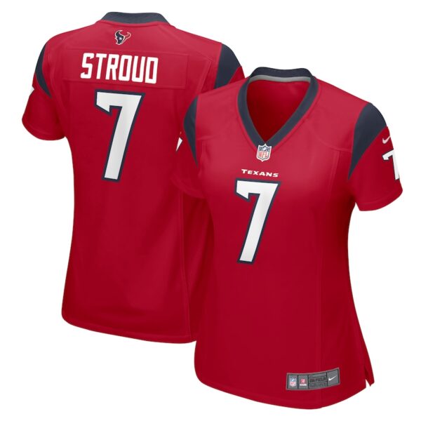 C.J. Stroud Houston Texans Nike Women's Game Jersey - Red photo 1 Jersey4u