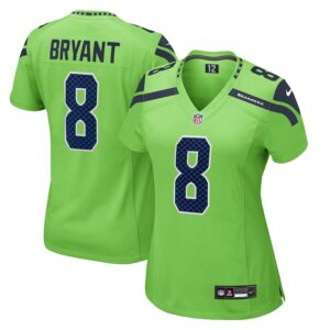 Coby Bryant Seattle Seahawks Nike Women's  Game Jersey - Neon Green photo 1 Jersey4u